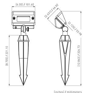 OB-2 dimensional diagram